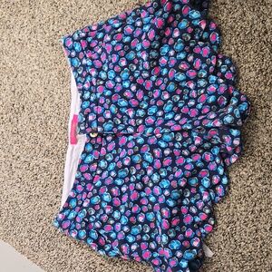 Lilly Pulitzer Blue and Pink Patterned Women Shorts